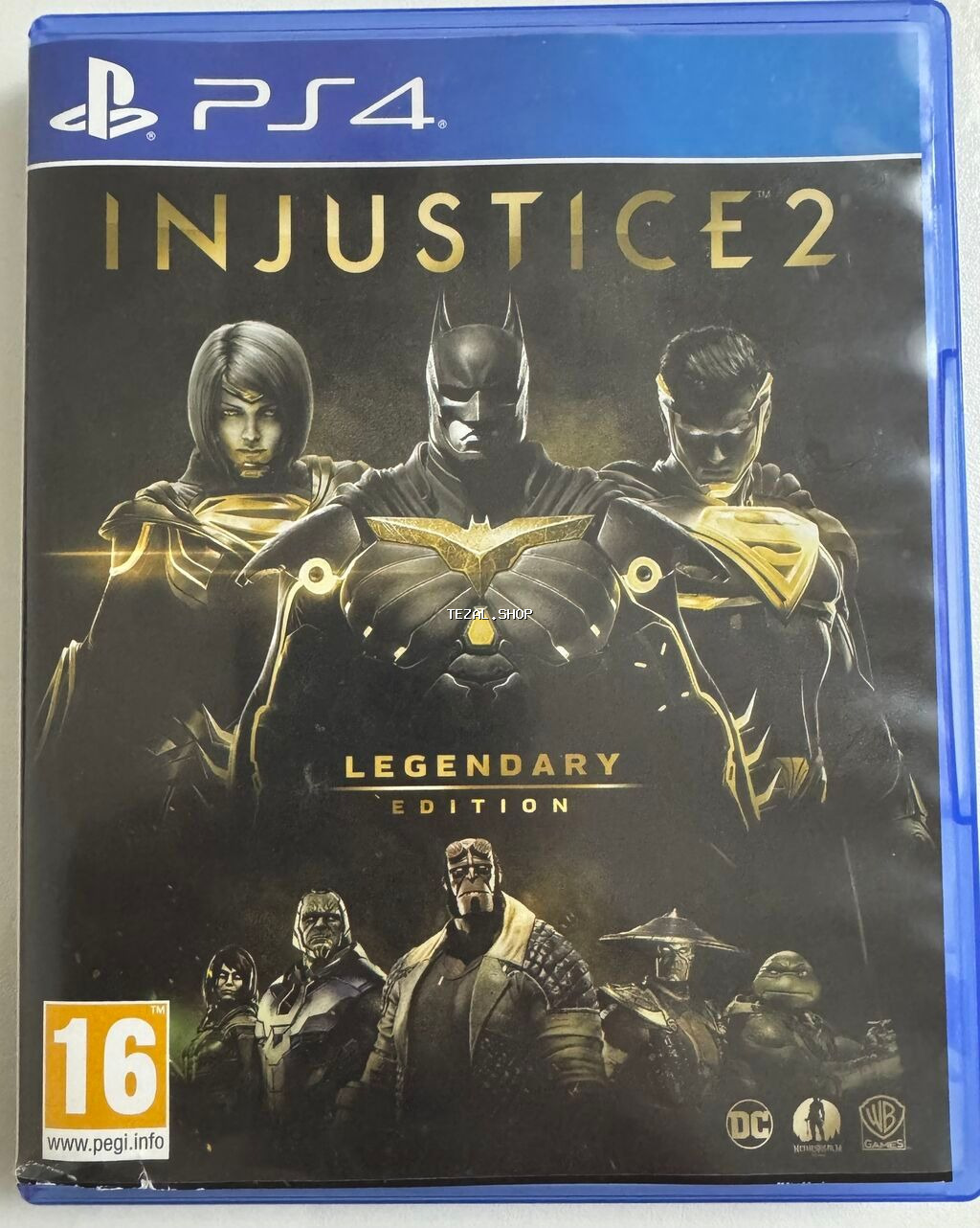 PS 4 / PS 5 oyun diski . INJUSTICE 2 . 1 dəfə istifadə edikib