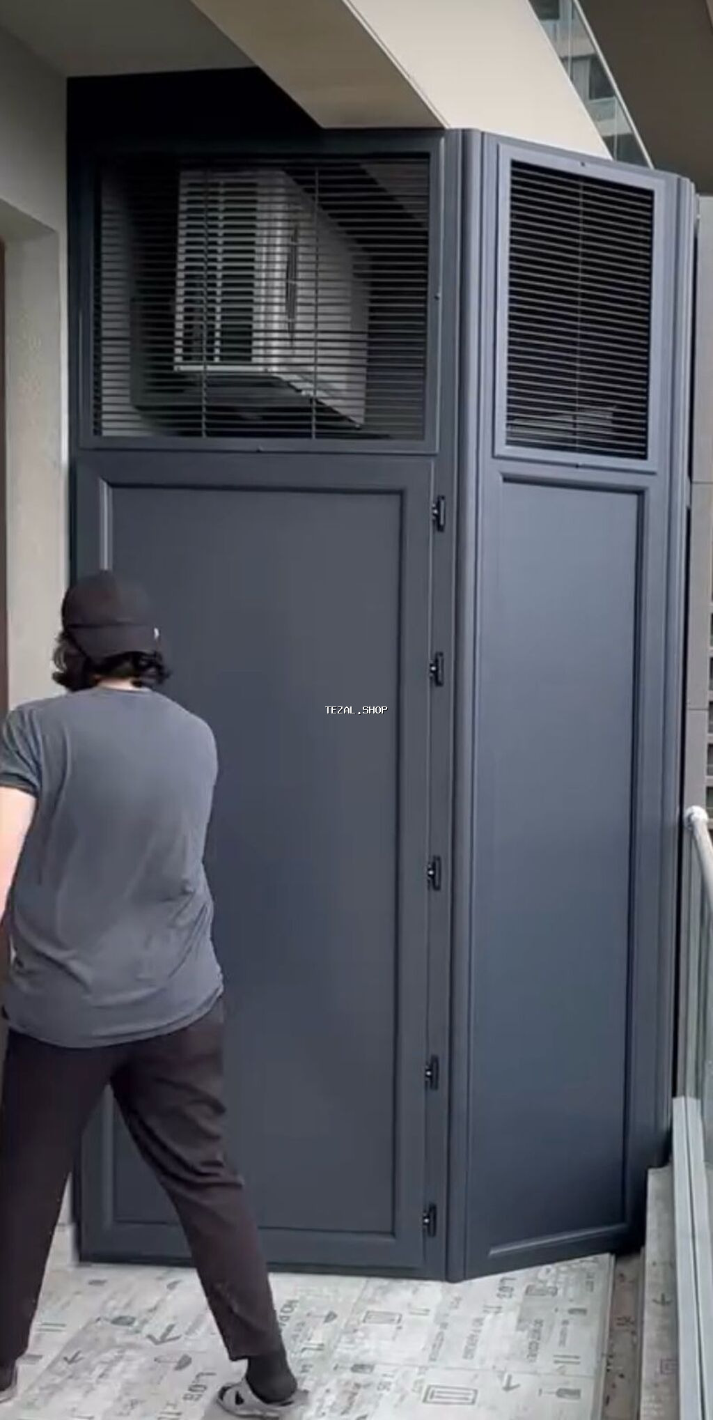 Plastik şkafıların sifarişi Ağ rəngdə 1 kvadratı 90 azn Rəngli 1