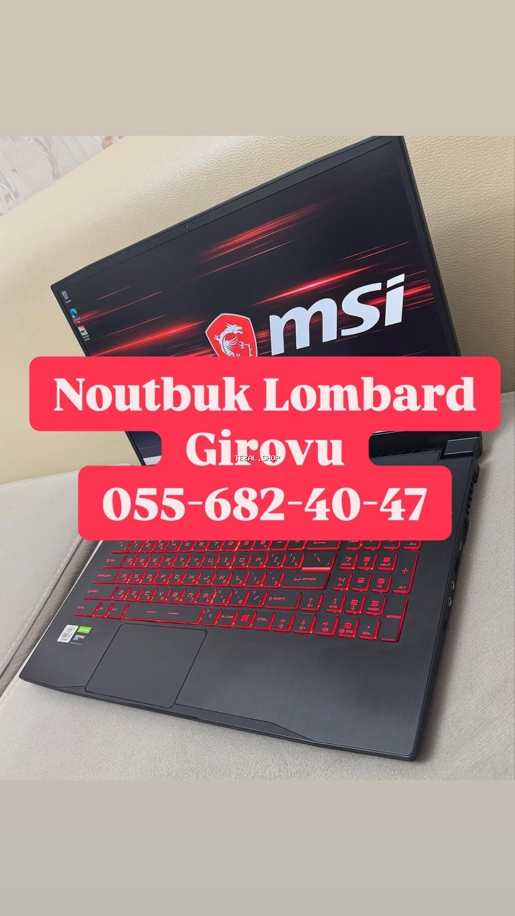 Noutbukvuzu satmaqa ehtiyac yoxdur💻❌ Sizdə Noutbuk aşağı faizlə