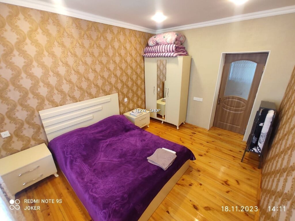 100 kv. m, 2 otaqlı, Kombi, Qaz, İşıq