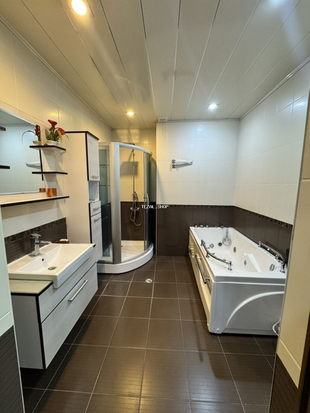 3 otaqlı mənzil – geniş və işıqlı planlama - Mətbəx: Uzun ölçülü - şəkil 4