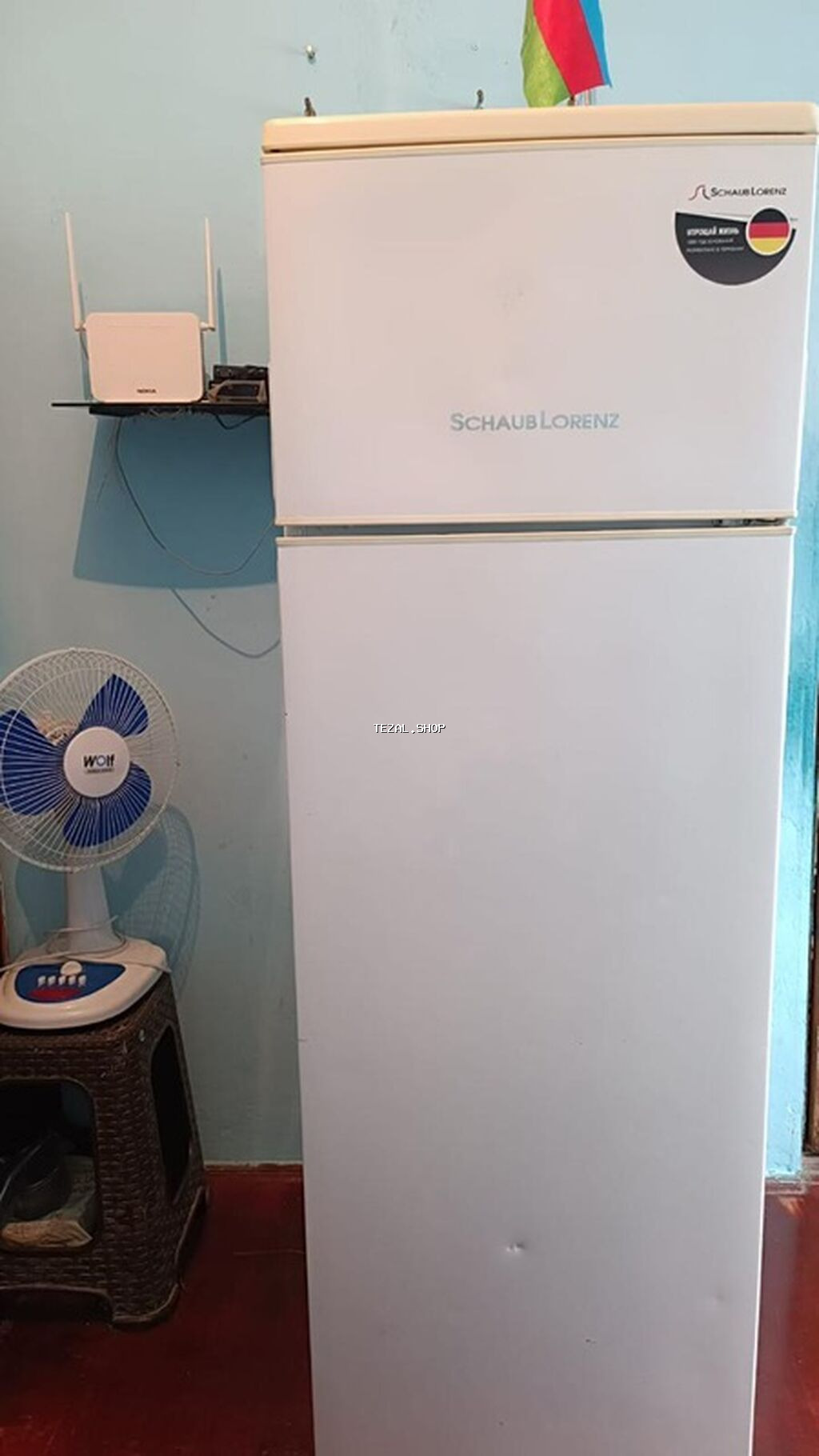 2 qapılı Schaub Lorenz Soyuducu Satılır, rəng - Ağ