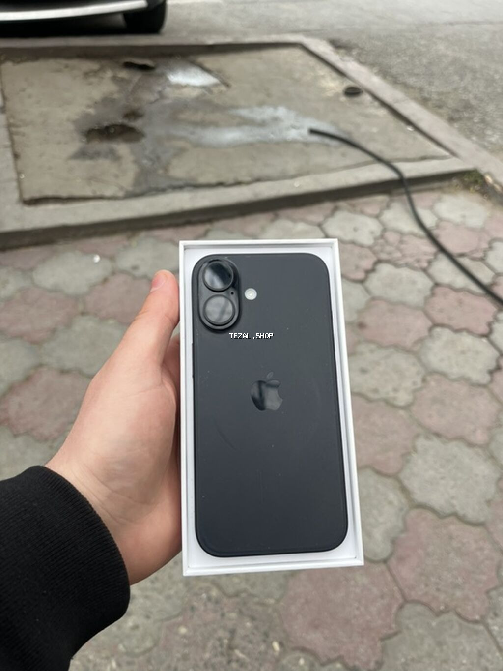 IPhone 15, 128 GB, Qara - şəkil 2