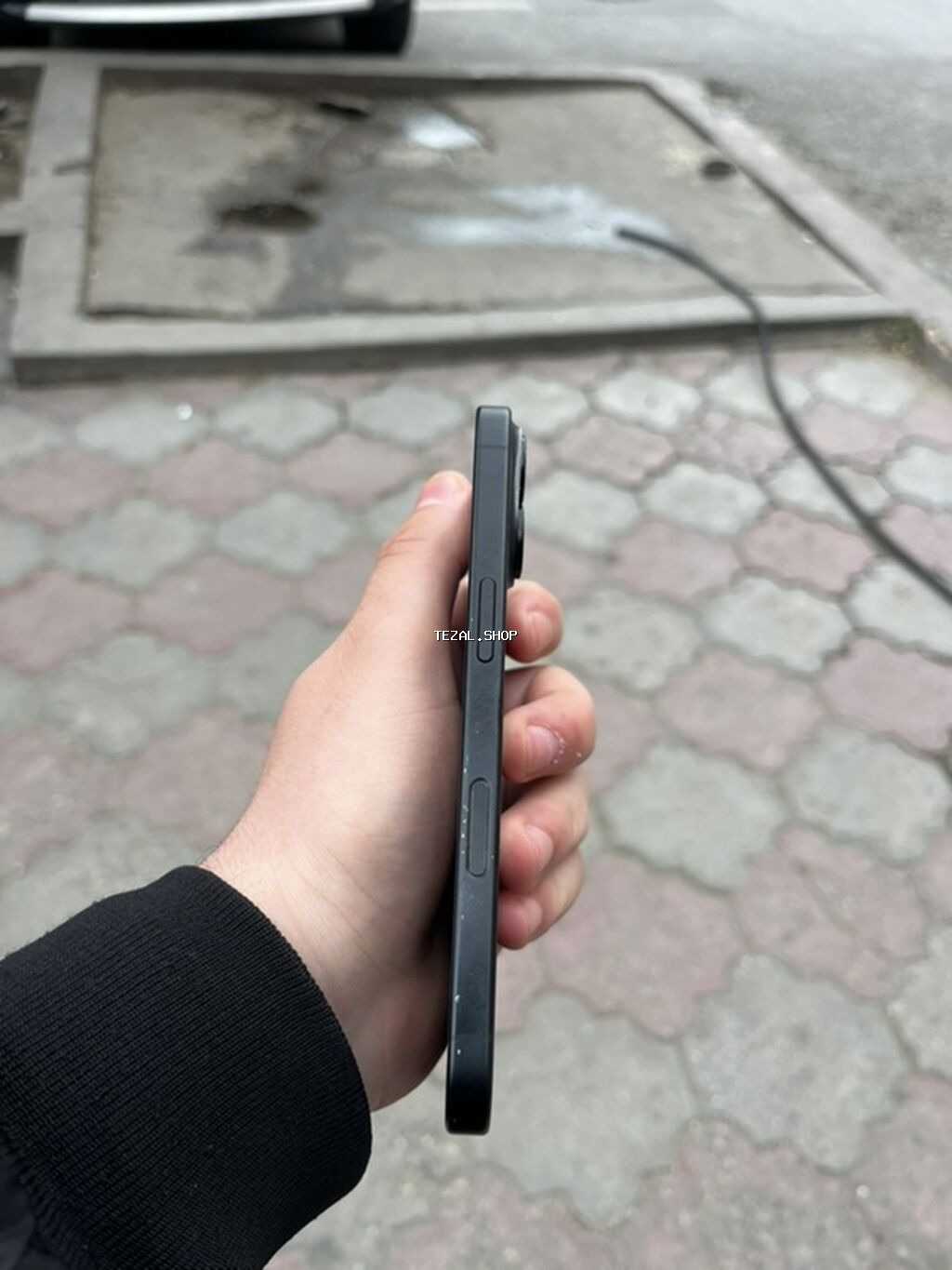 IPhone 15, 128 GB, Qara - şəkil 4