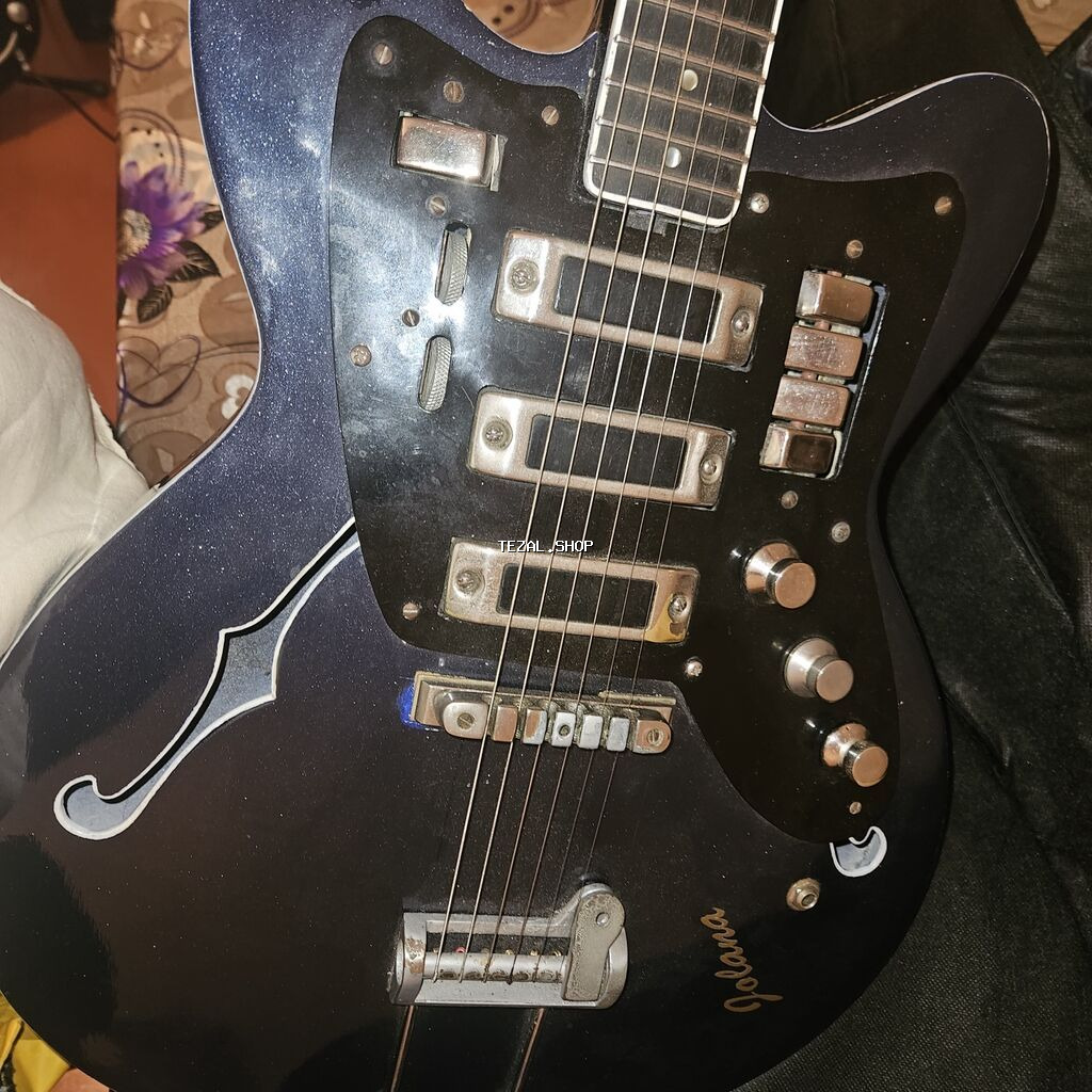 Elektron gitara, 6 sim - şəkil 5