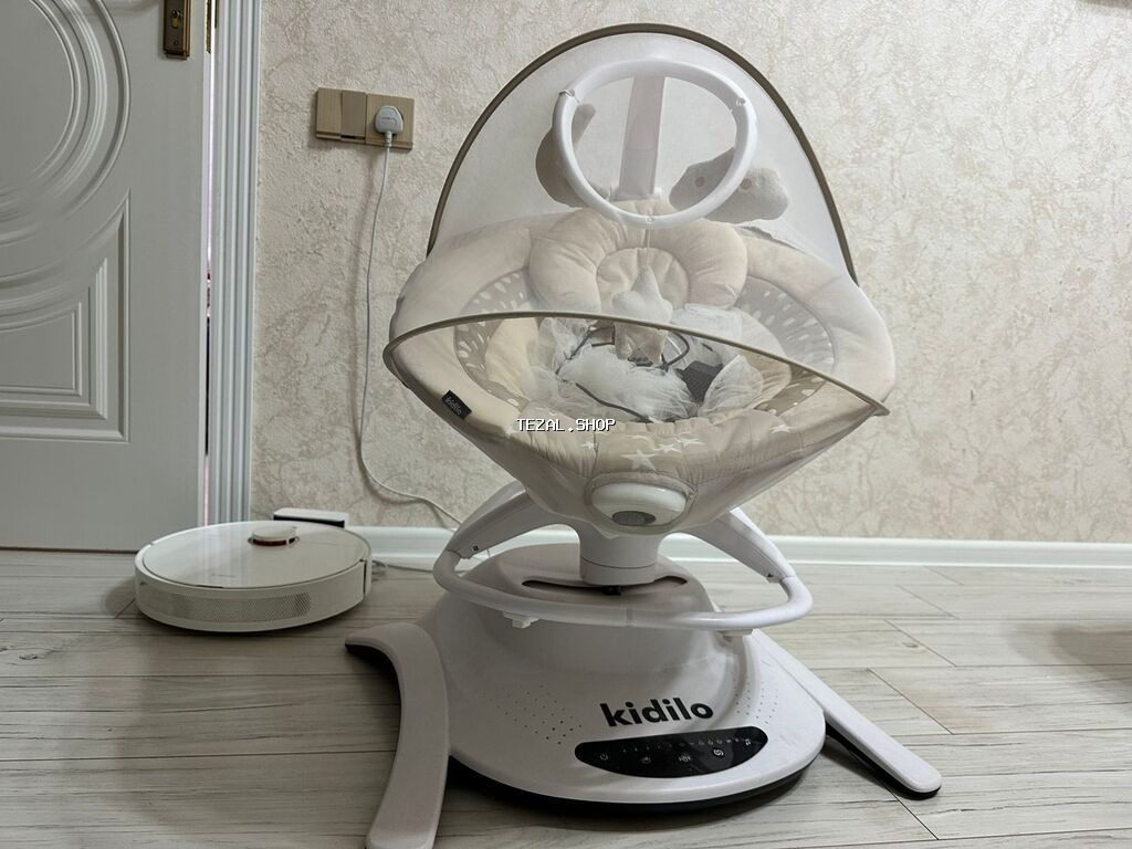 Kidilo 6-in-1 Patented Baby Rocker – çoxfunksiyalı uşaq yelləncəyi - 5