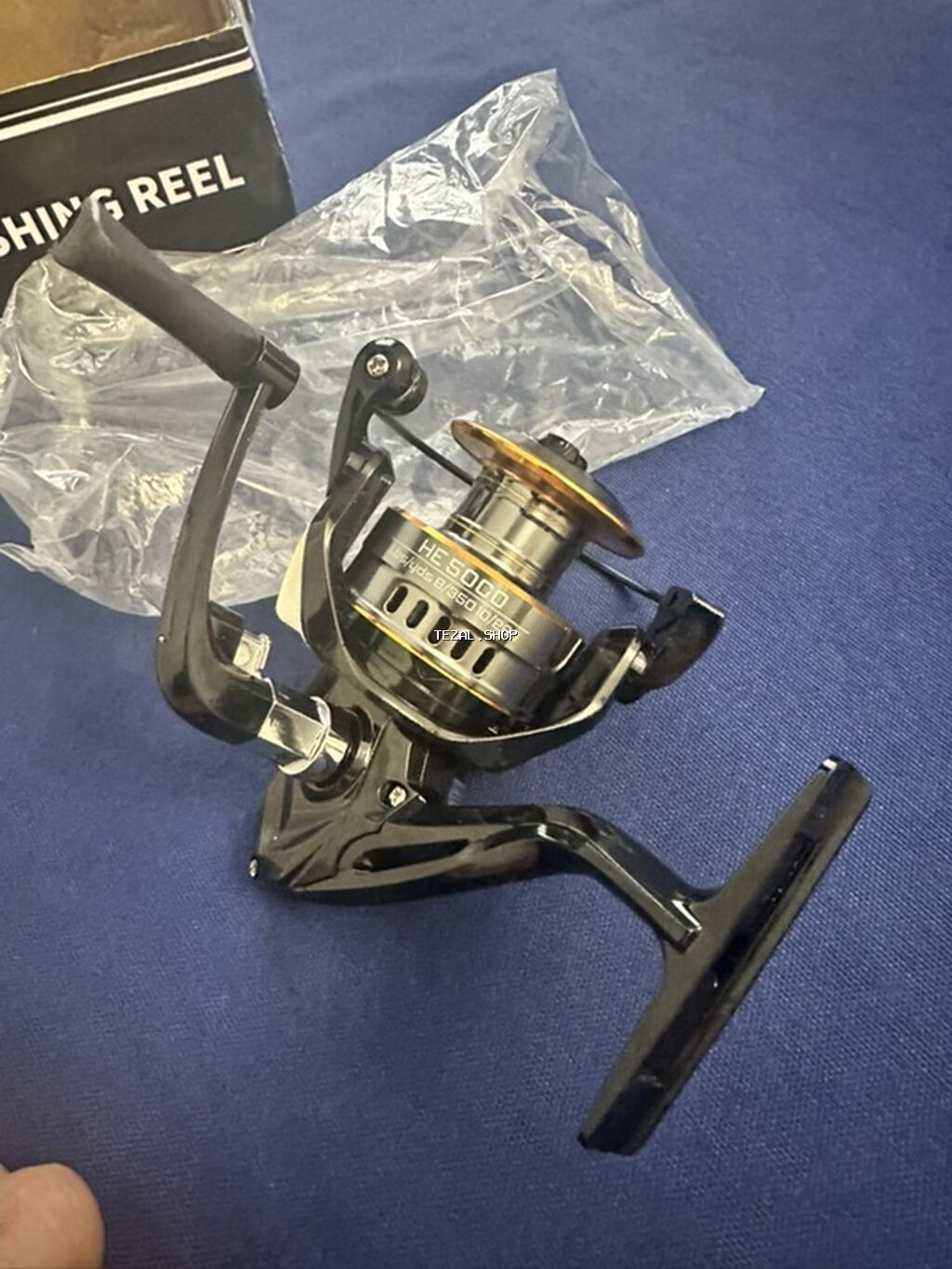 Balıqçılıq makarası – HE-5000 - Tip: Spinning (ön tormozlu) - Model - şəkil 3