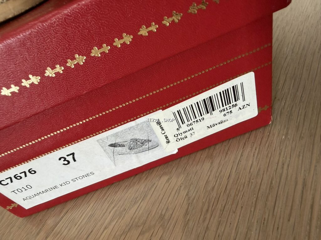 Rene Caovilla 37 razmer brend 675 azn alinib bir nece defe geyinilib - şəkil 2