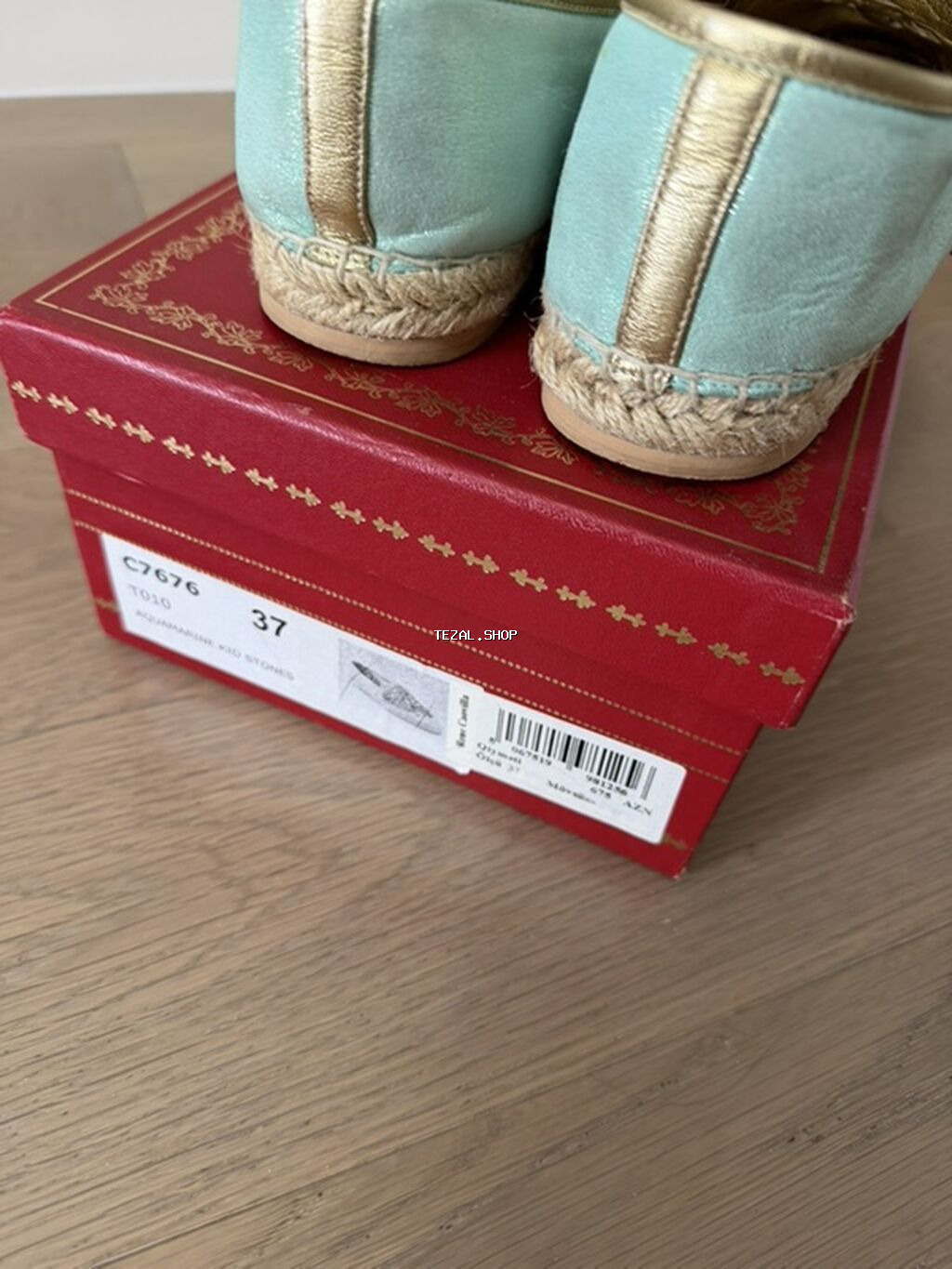 Rene Caovilla 37 razmer brend 675 azn alinib bir nece defe geyinilib - şəkil 3