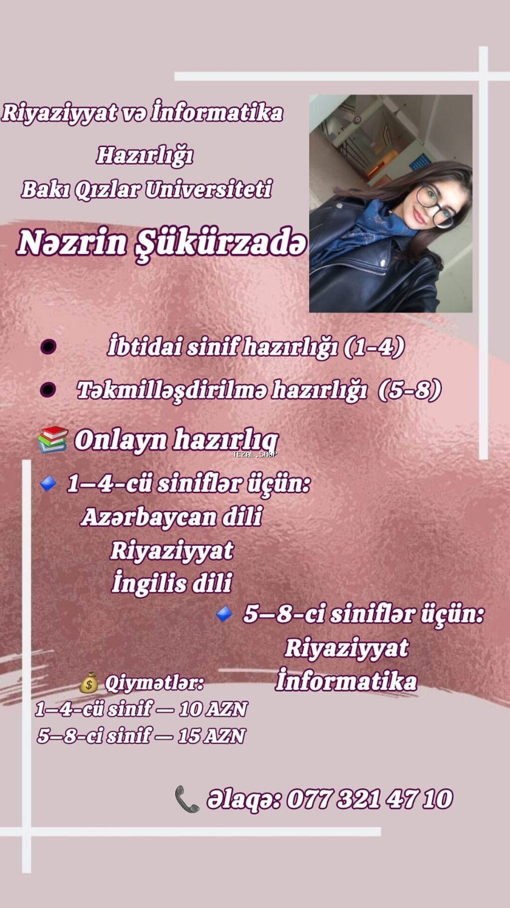 Repetitor, Riyaziyyat, Azərbaycan dili