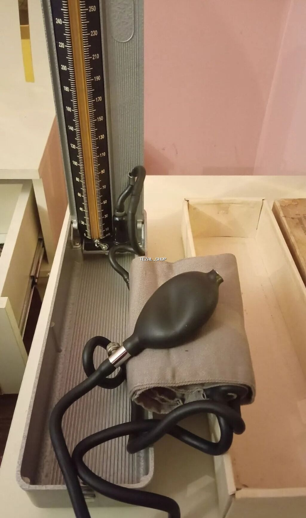 Mexaniki tonometr dəqiq arterial təzyiq ölçümü - 0–300 mmHg şkalalı