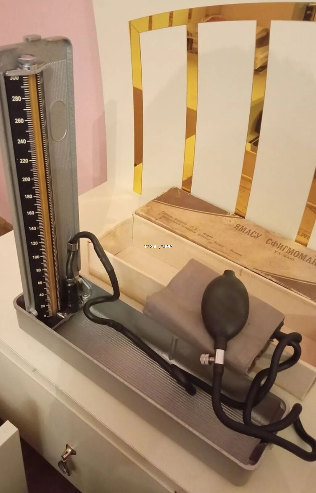 Mexaniki tonometr dəqiq arterial təzyiq ölçümü - 0–300 mmHg şkalalı - şəkil 2