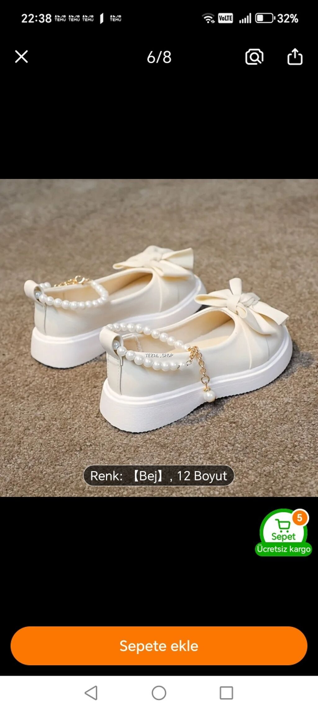 Məhsul: Uşaq geyim və ayaqqabı dəsti 1) Qız uşağı üçün klassik - şəkil 4