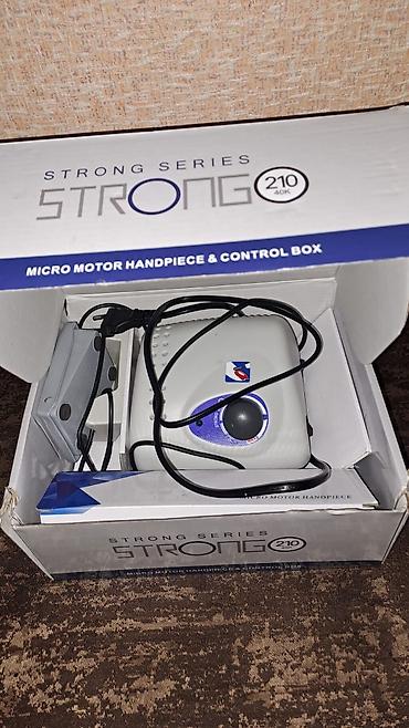 Manikür üçün peşəkar dəst Tərkib: - STRONG Series 210 mikromotor seti - şəkil 5