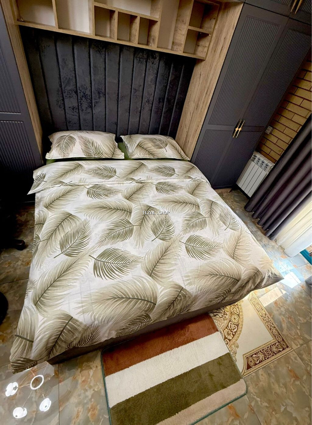 Məhsul: Yataq dəsti üçün pambıq parça dəsti - Material: 100% pambıq - şəkil 3