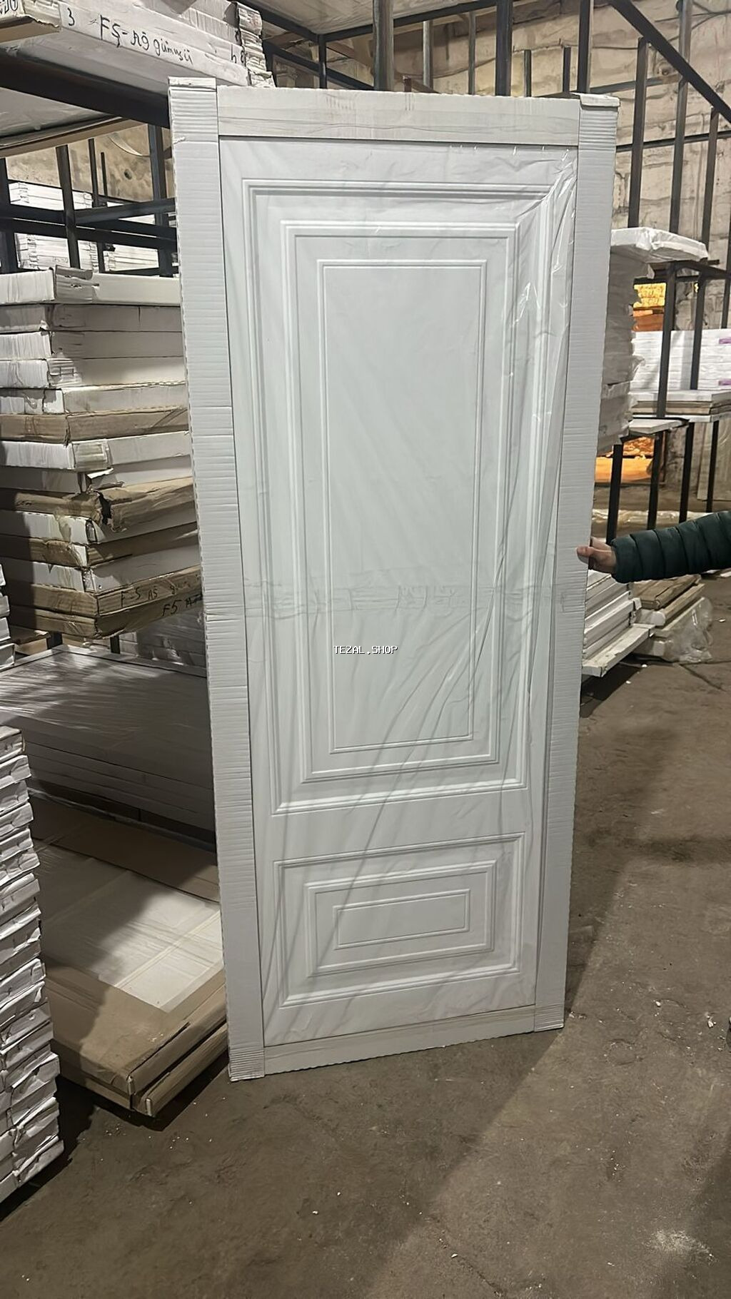 4luk mdf, kraska otaq qapıları. Ağ rəngli daxili qapı – klassik - şəkil 4