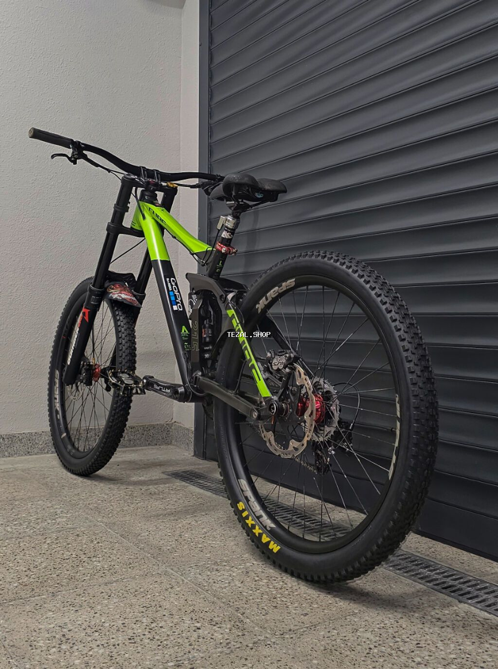İdeal vəziyyətdə custom downhill velosiped satılır: Cube TWO15 (L - şəkil 2