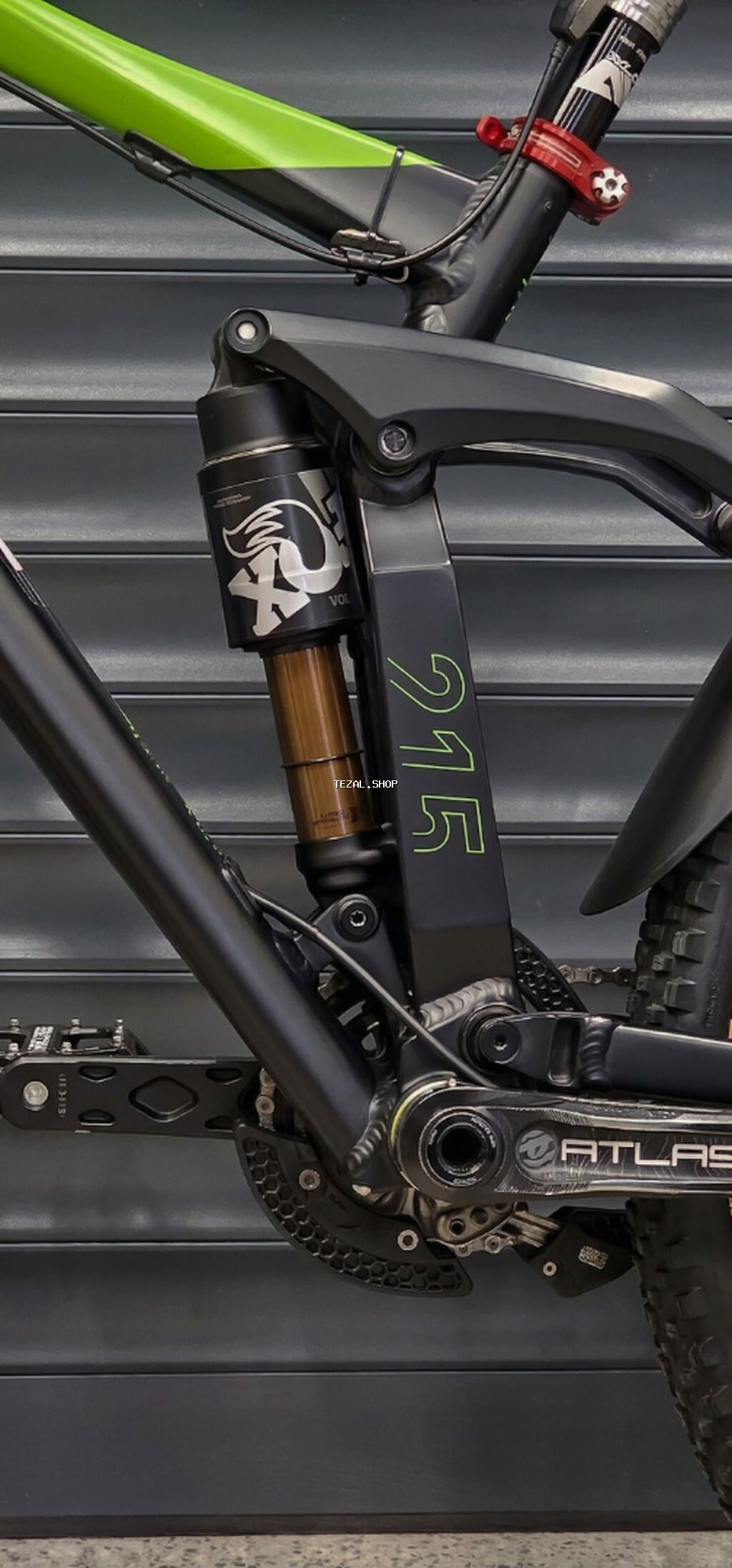 İdeal vəziyyətdə custom downhill velosiped satılır: Cube TWO15 (L - şəkil 4