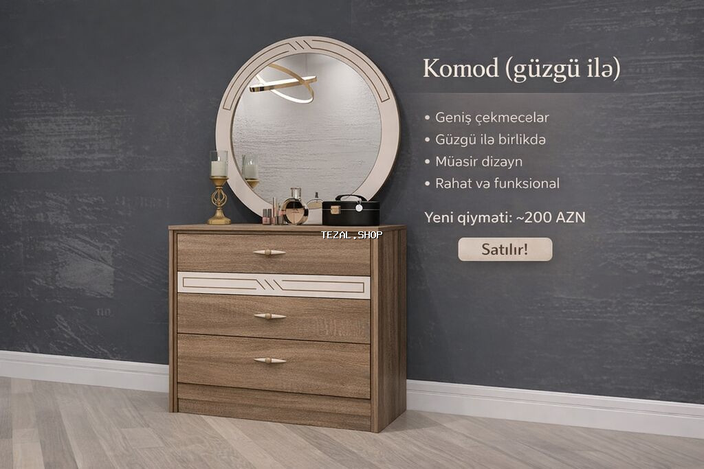 İşlənmiş, Güzgülü, Azərbaycan