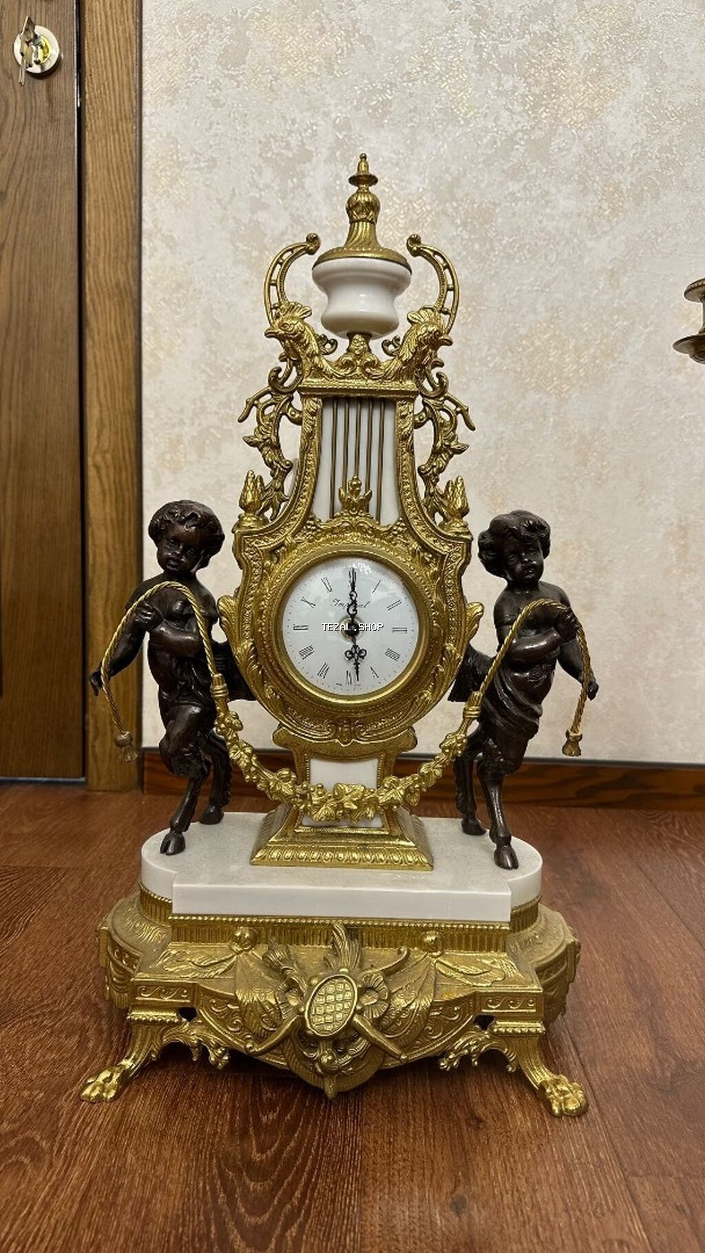 Klassik Saat dəsti, rəng - Qızılı - şəkil 5