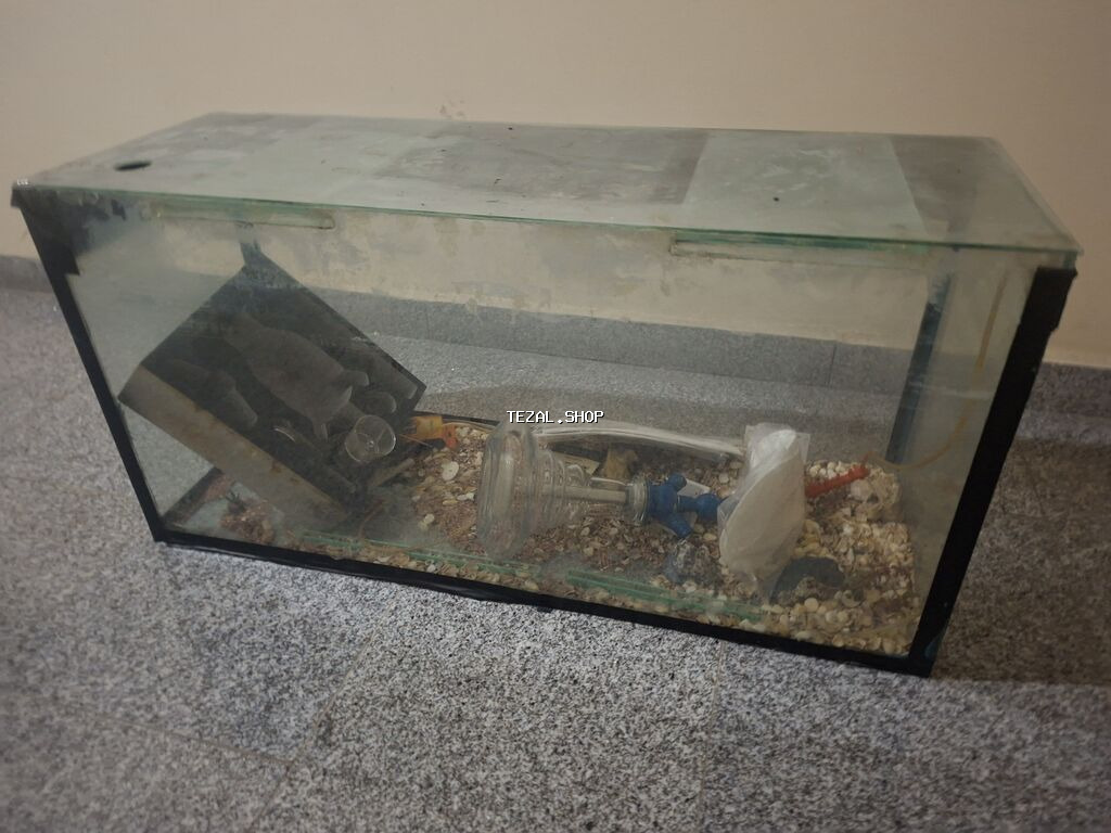 Dördbucaq akvarium, Boş, 100 l