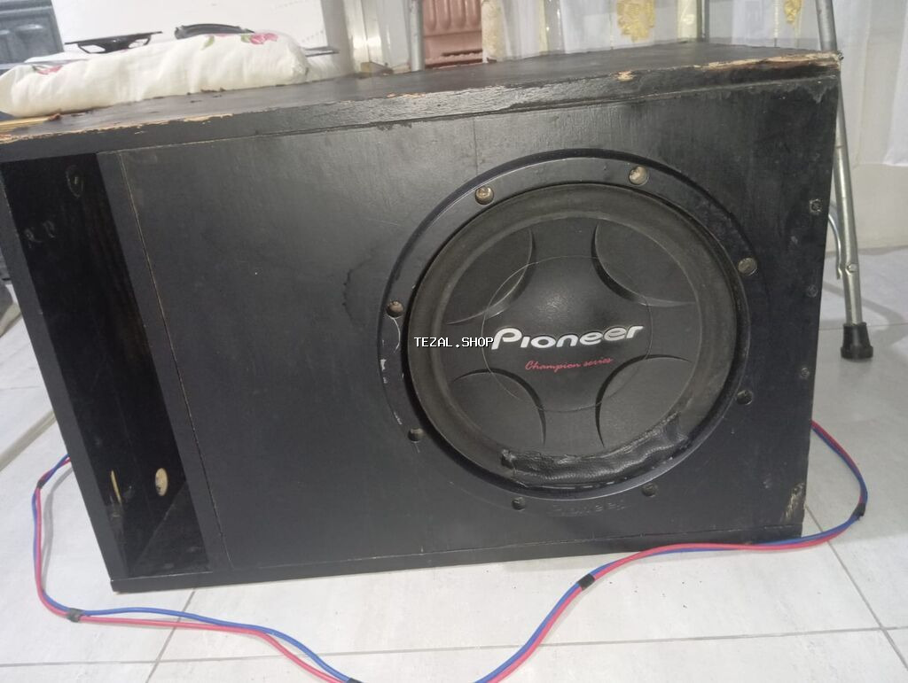 Pioneer Champion Series subwoofer + portlu taxta korpus - - şəkil 3