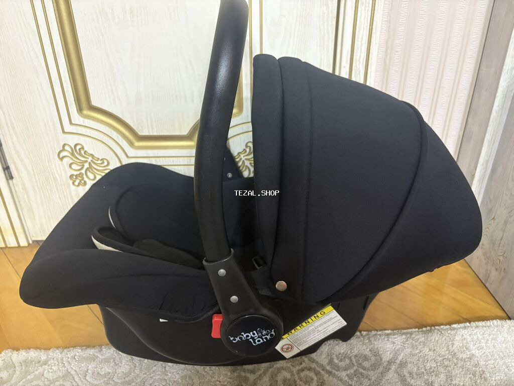 Uşaq avtomobil oturacağı / daşıma beşiyi – Baby&Land - Rəng: qara
