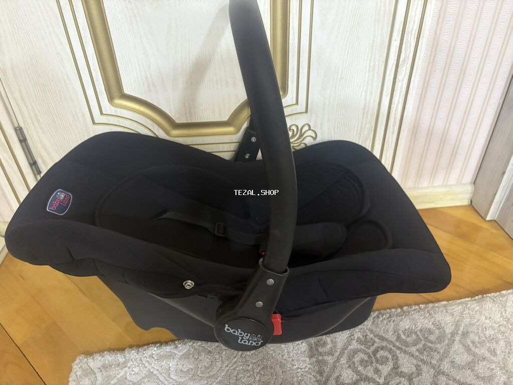 Uşaq avtomobil oturacağı / daşıma beşiyi – Baby&Land - Rəng: qara - şəkil 2