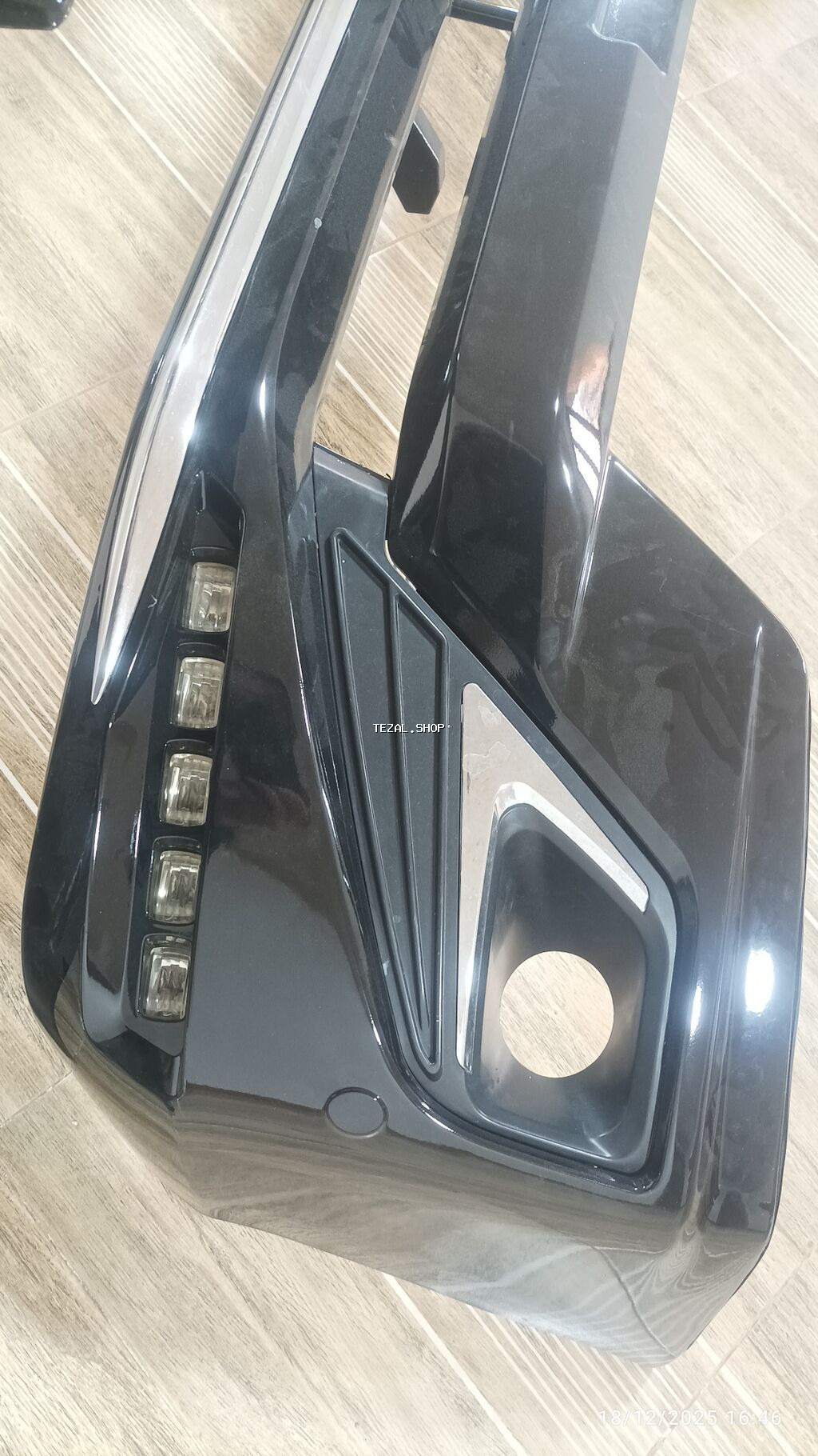 TOYOTA PRADO ARXA ÖN BAMPER LİP hec bir cizigi yoxdur ledler iwlek - şəkil 2