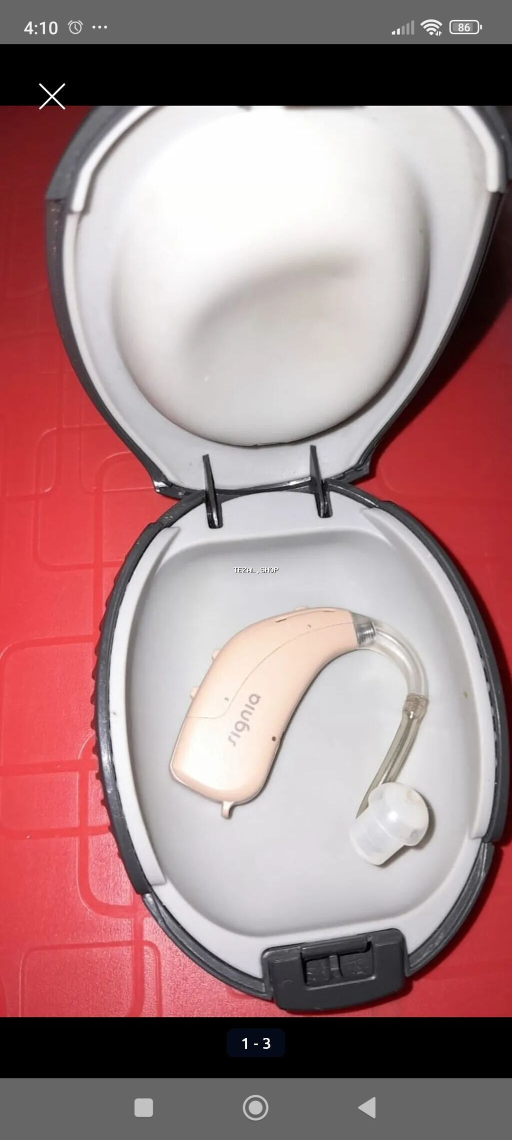 Qulaq eşitmə aparatı – qulaqarxası tip 1600 alinib. tecli satilir pul