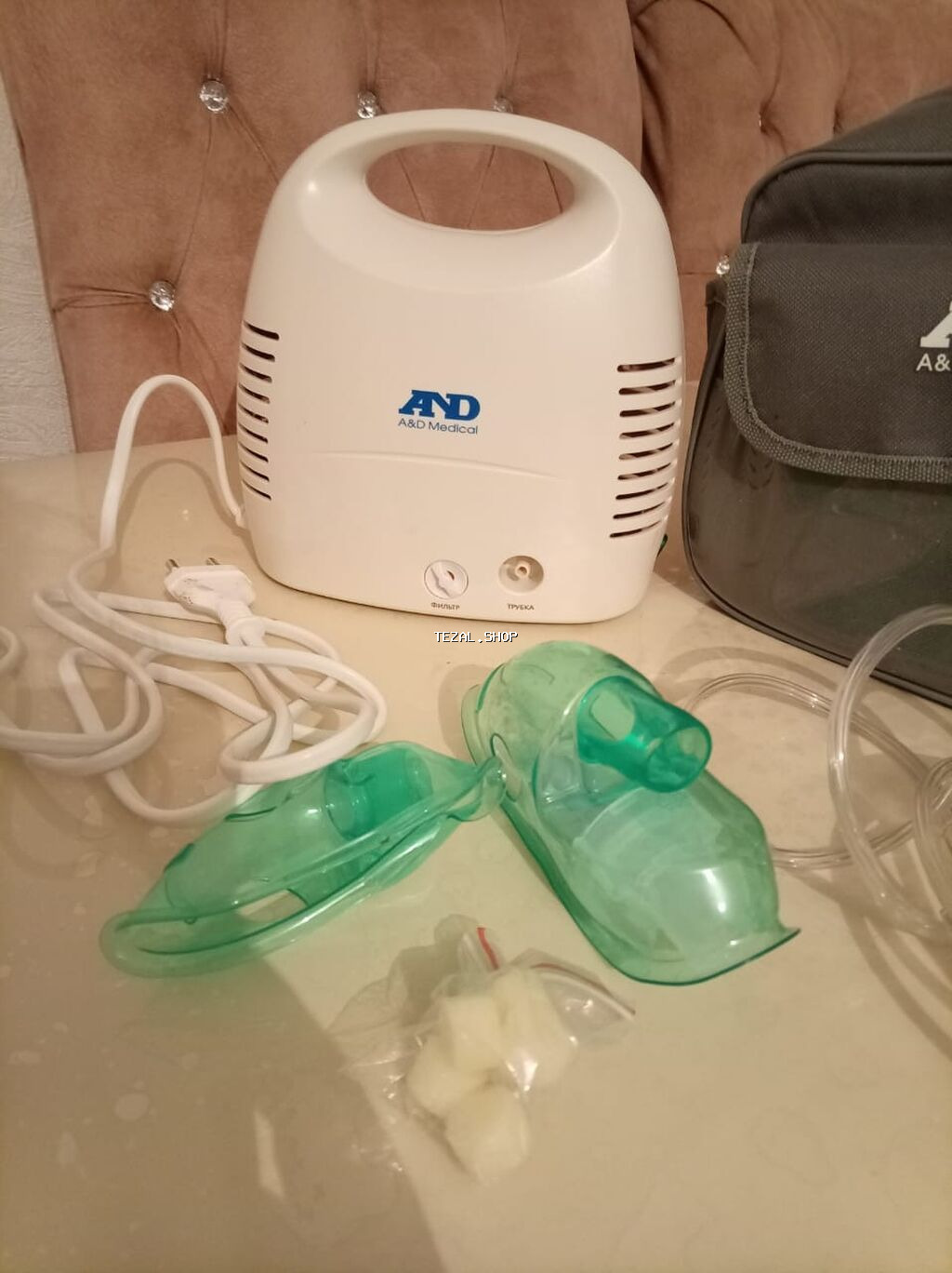 A&D Medical nebulayzer (demək olar yeni) Cəmi 3-4 gün istifadə