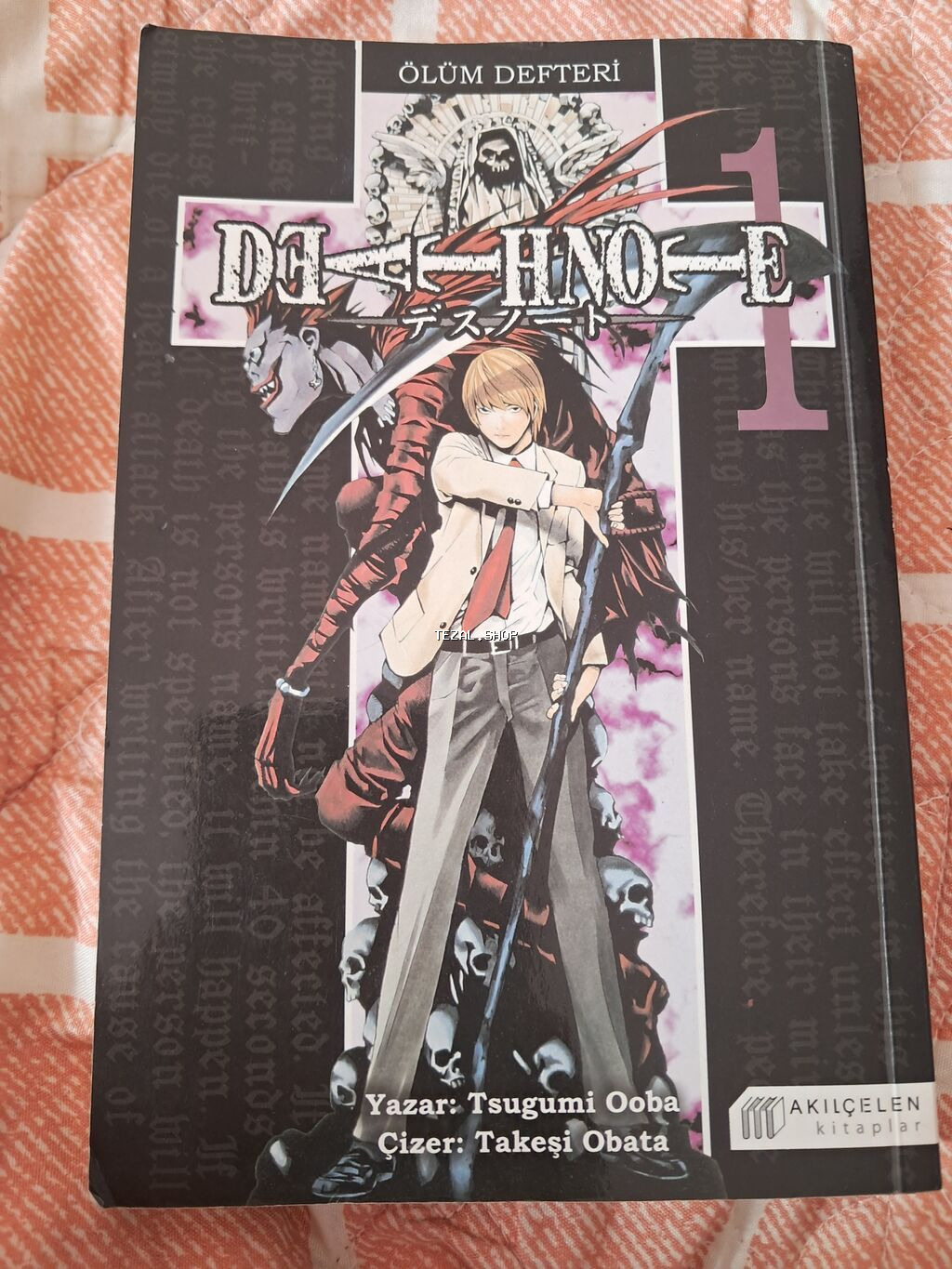 Манга- тетрадь смерти. В хорошем состоянии,нет помятых страниц