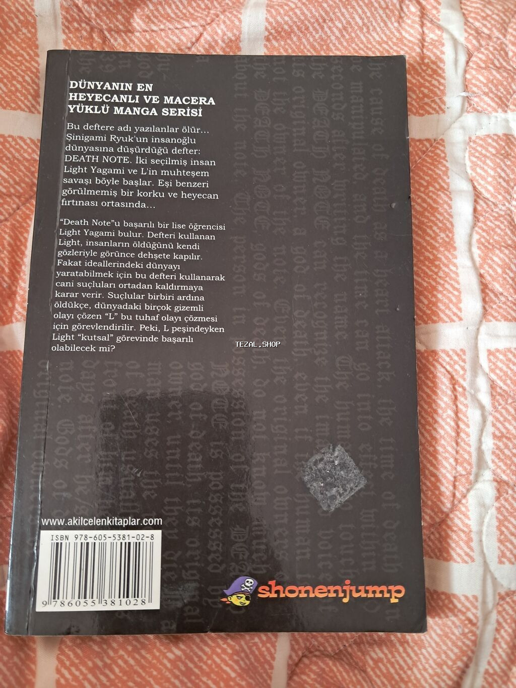 Манга- тетрадь смерти. В хорошем состоянии,нет помятых страниц - şəkil 2