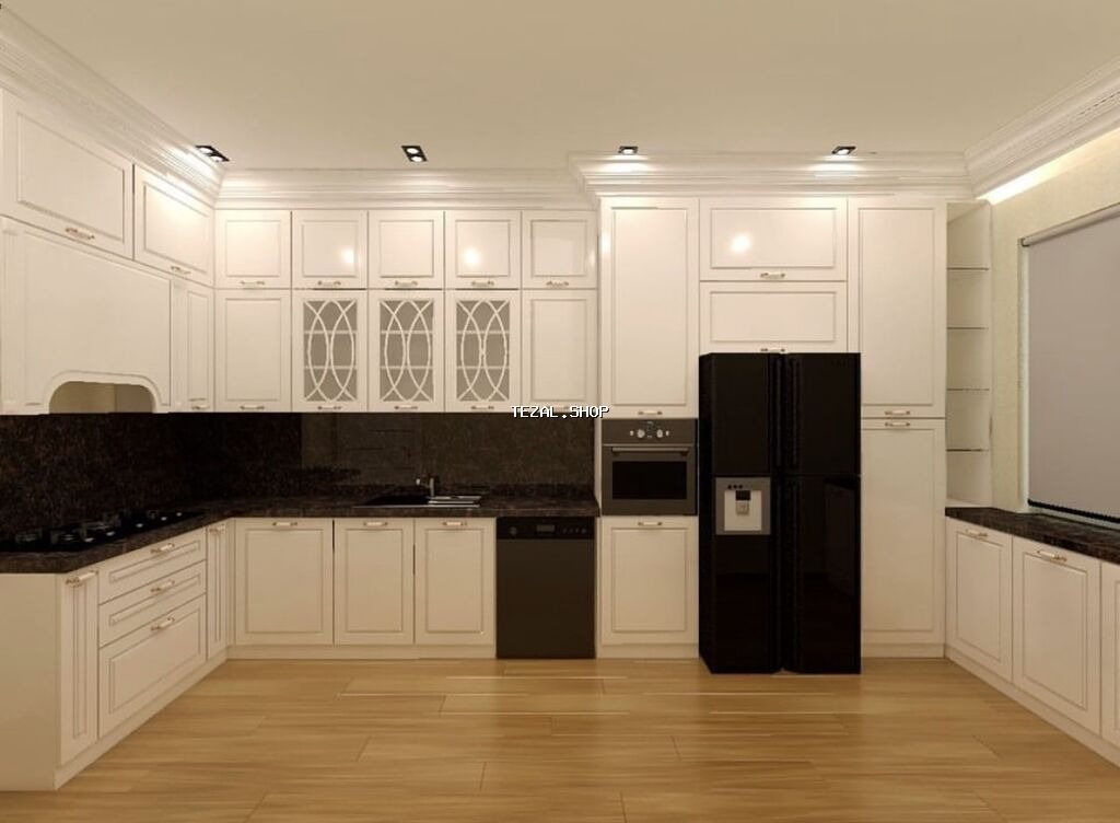 Sifarişlə mətbəx dəsti, MDF - şəkil 4