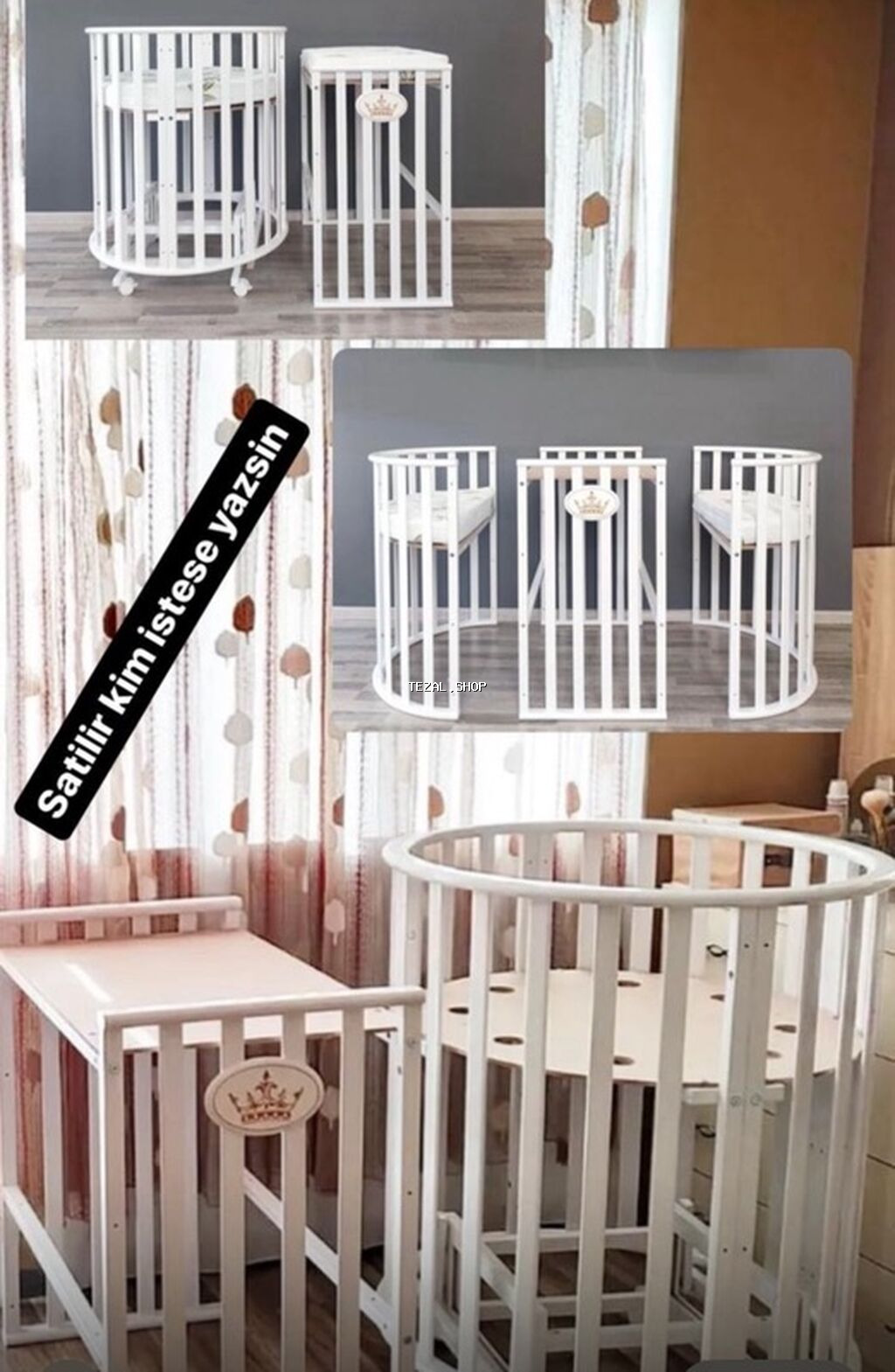 Oğlan və qız üçün, Yumru, Beşik, Yellənmə mexanizmsiz