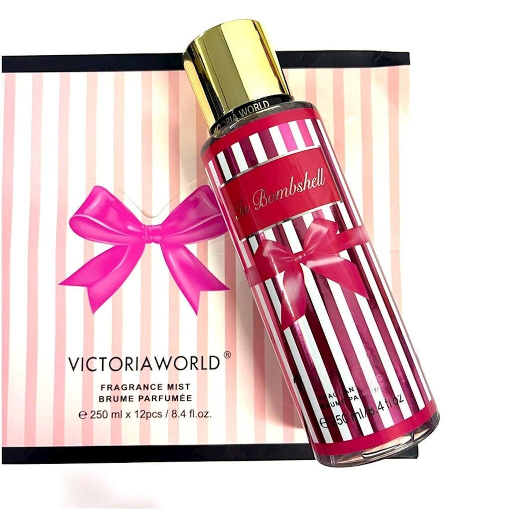 Bədən üçün sprey Victoria World In Bombshell Pink 250 ml