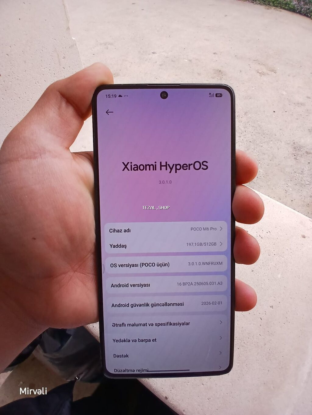 Poco M6 Pro, 512 GB, rəng - Qara, Sensor - şəkil 5