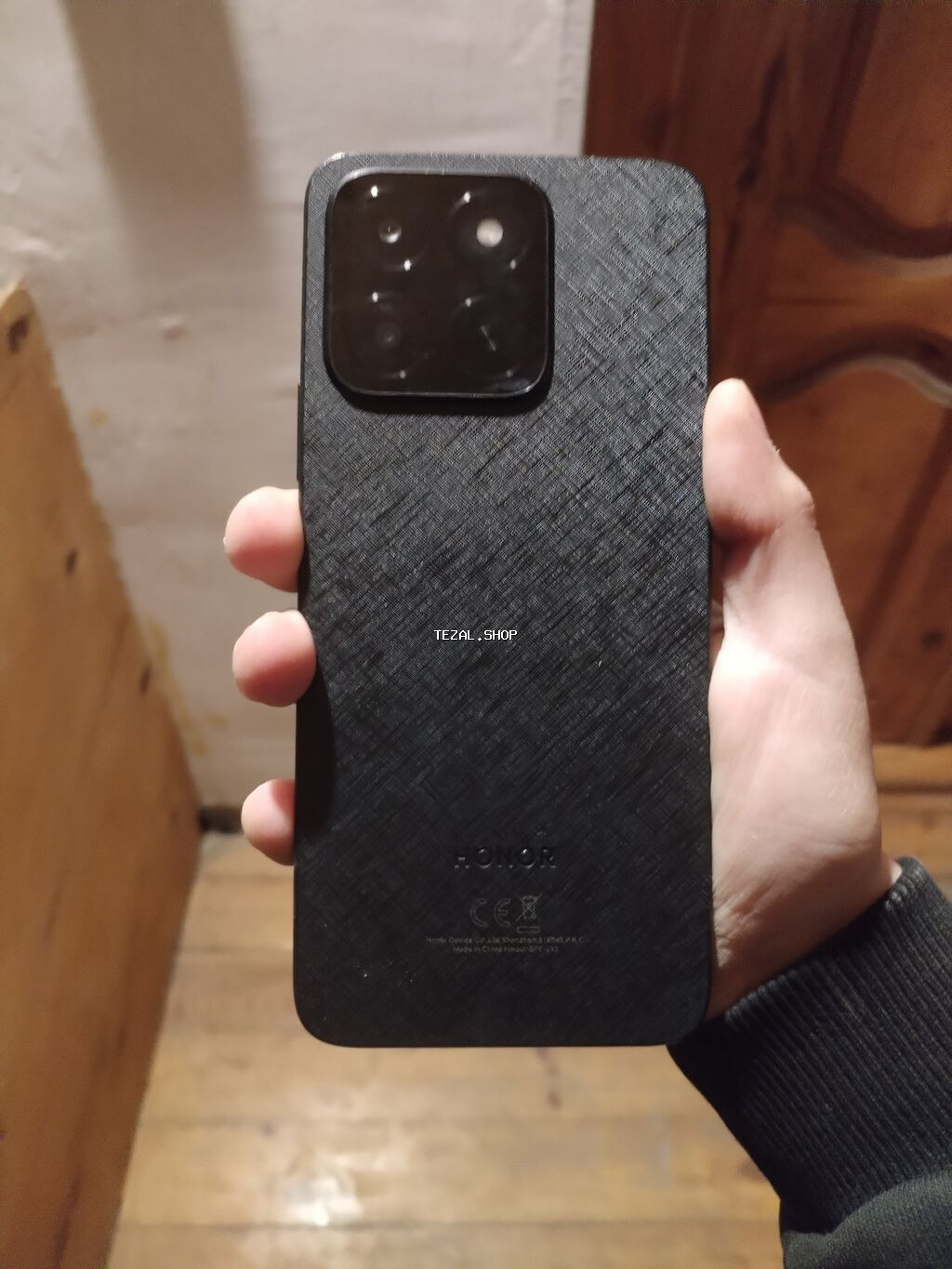 Məhsul: Telefon üçün qoruyucu örtük (qara) Təsvir: - Qara rəngli, mat - şəkil 2