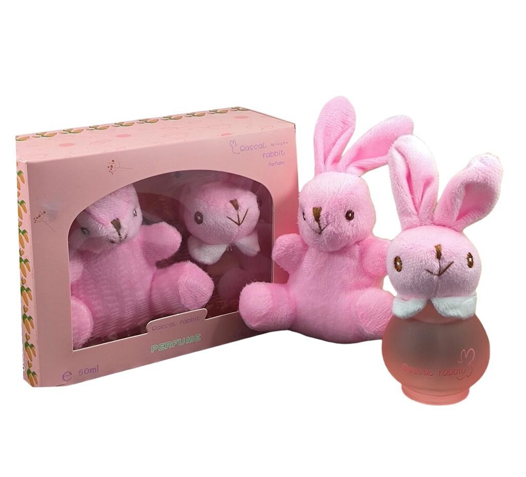 Ətir dəsti Pascal Rabbit ( ətir 50 ml + yumşaq oyuncaq )