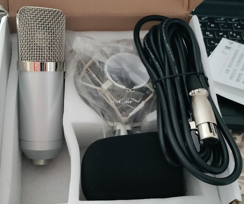 Kondensator mikrofon dəsti İnternet karaoke, PC qeydiyyatı və alət