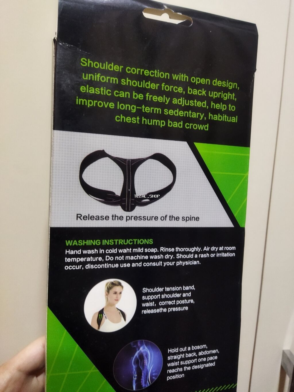 Yeni bellik. Bel əyriliyinin aradan qaldırmaq üçün istifadə edilir