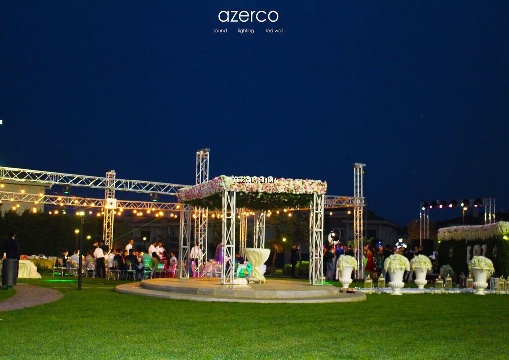 Konsert avadanlıqlarının icarəsi AZERCO sizlərə Konsert, Toylar