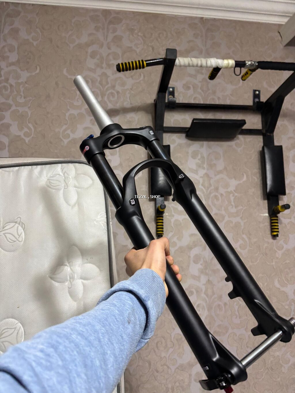 Hava Sr Suntour 120mm 27,5, Tezedi sadece yerde yoxluyanda