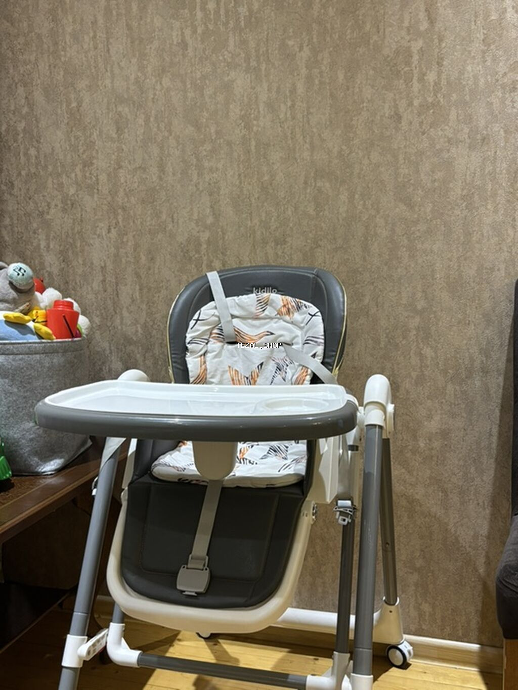 Uşaq yemək stulu – Kidilo - Tənzimlənən hündürlük: çoxpilləli