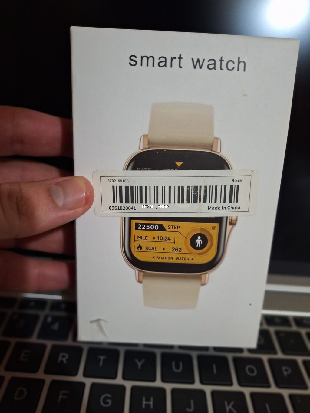 Smart saat, Smart, rəng - Qara