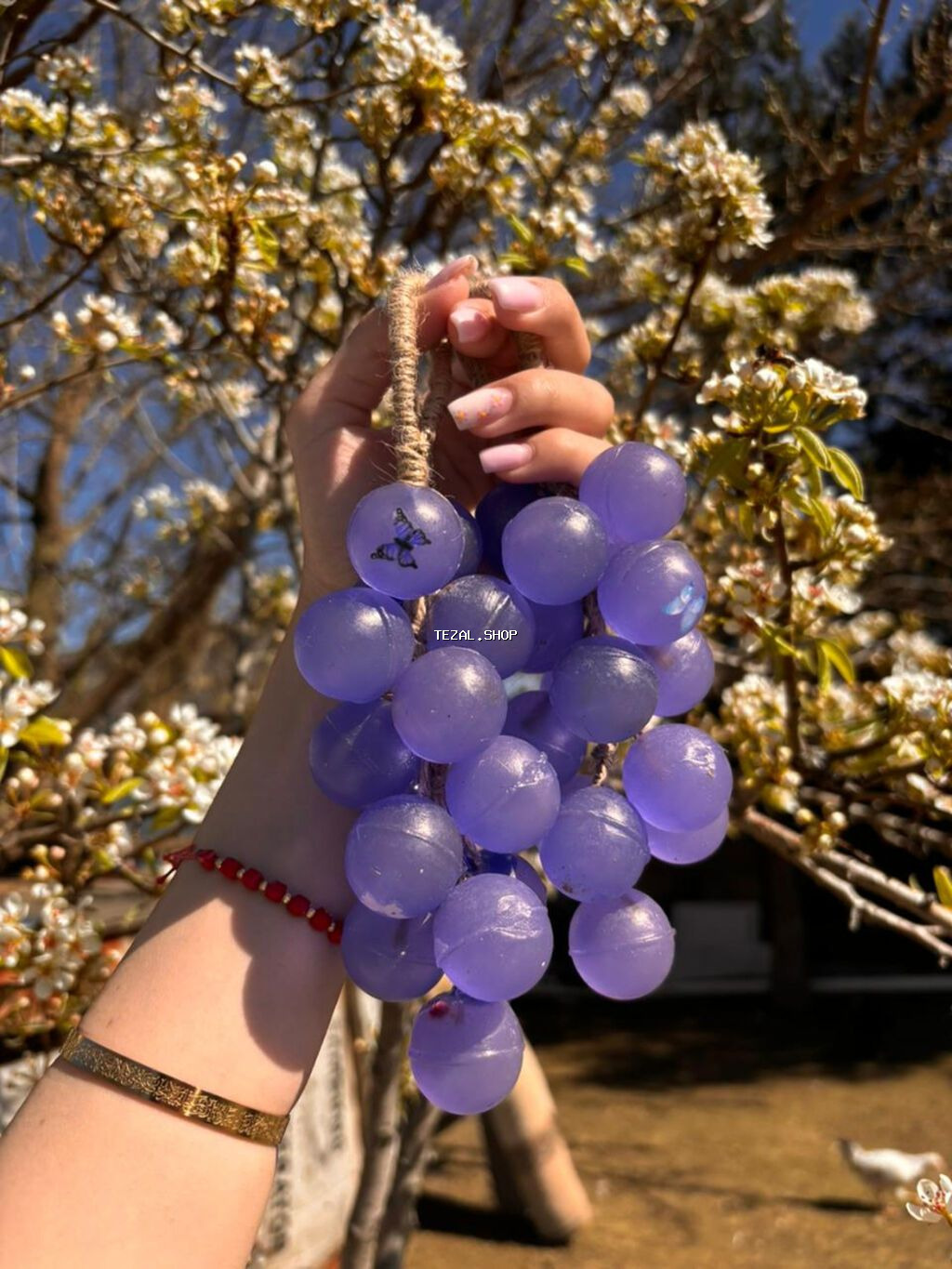 Məhsul:Grape Soap – meyvə formalı əl istehsalı sabunlar Təsvir: - - şəkil 5