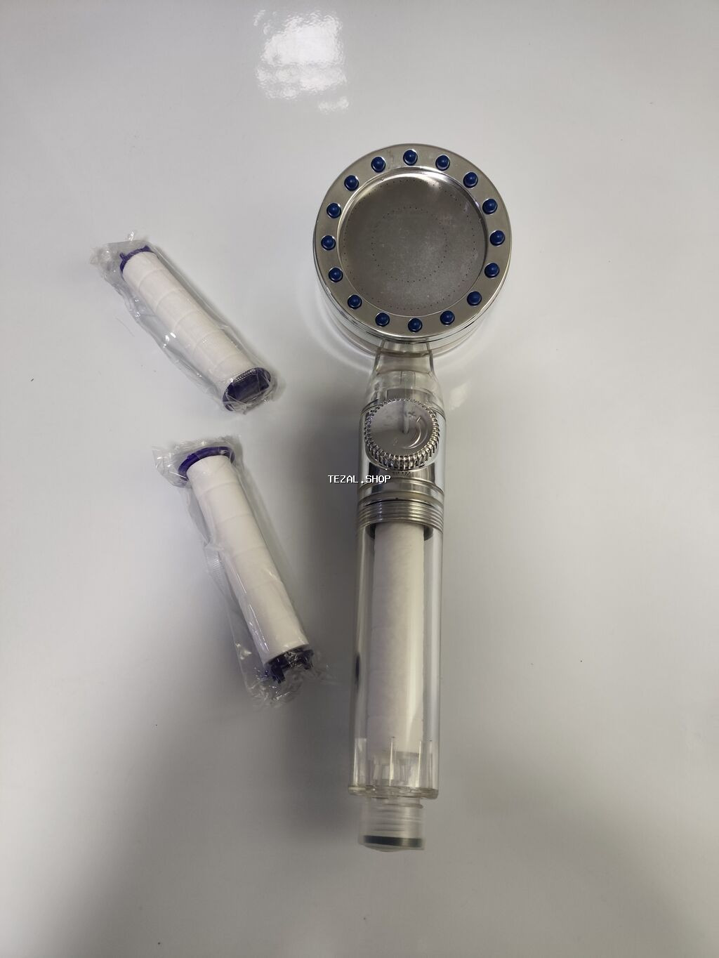 Turbo filtrlə duş başlığı - Tip: filtrli, təzyiqi gücləndirən turbo - şəkil 4