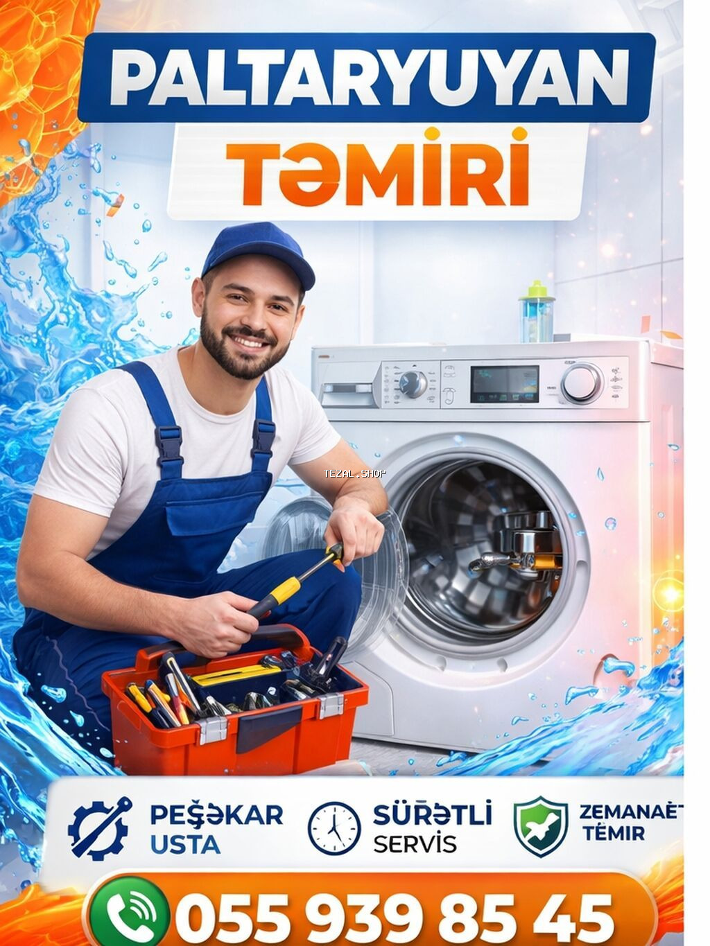 Paltaryuyan təmiri – peşəkar servis - Brend və modeldən asılı - şəkil 2