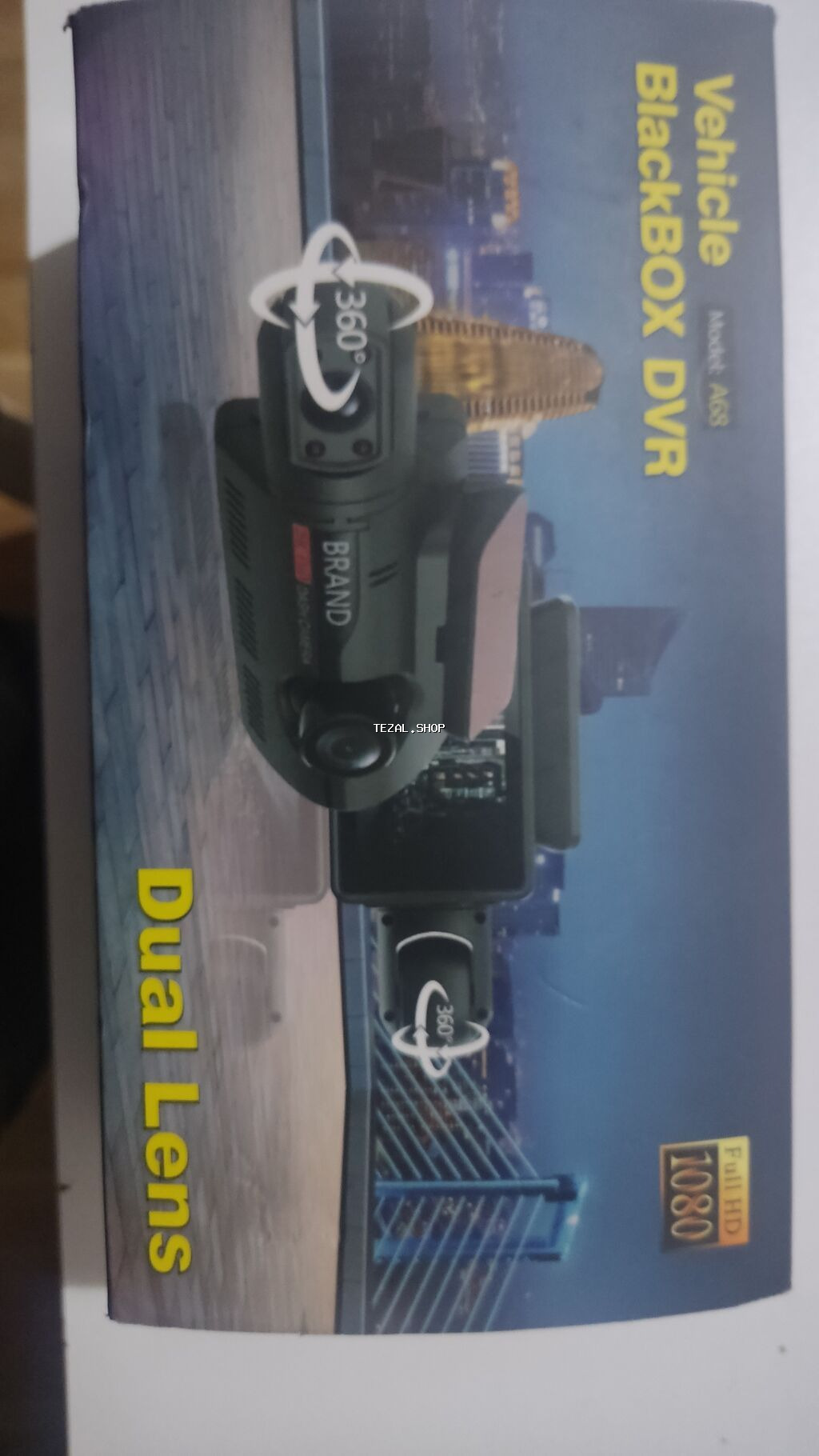 Vehicle BlackBOX DVR – Avtomobil üçün ikili kamera (Dual Lens)