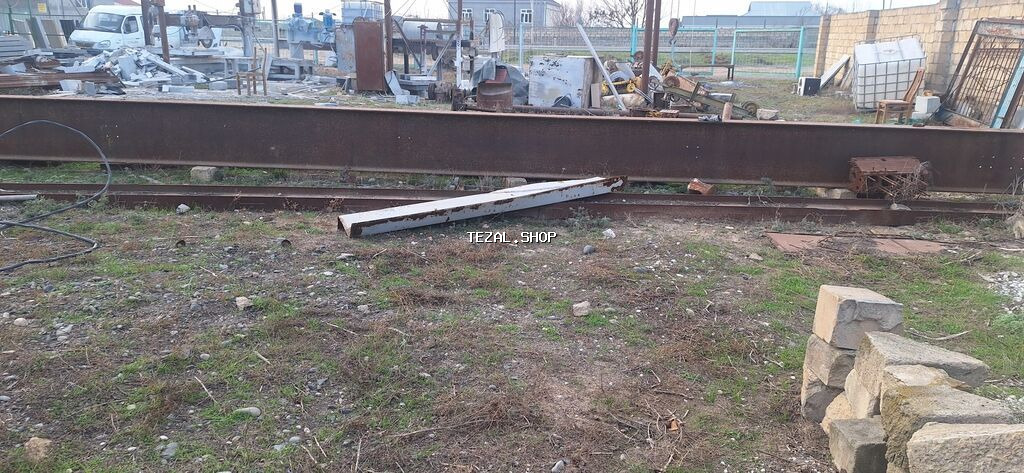 ŞVELLER uzunu 12 metir hundurliyi 60 sm eni 20 sm savetin malıdı